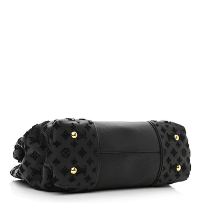 Louis Vuitton Cuir Orfevre Veau Cachemire Tote W GM Black 4 of 14