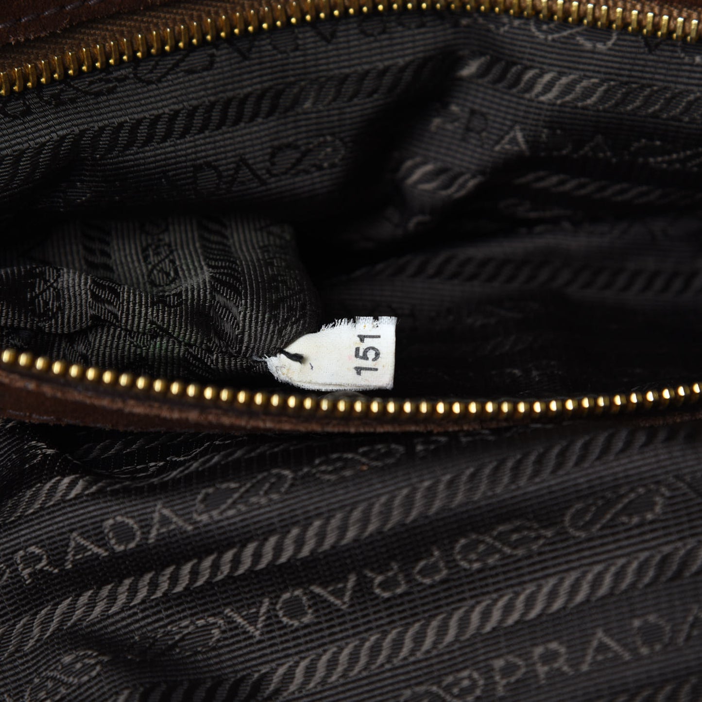 Suede Scamosciato Logo Bowler Sigaro