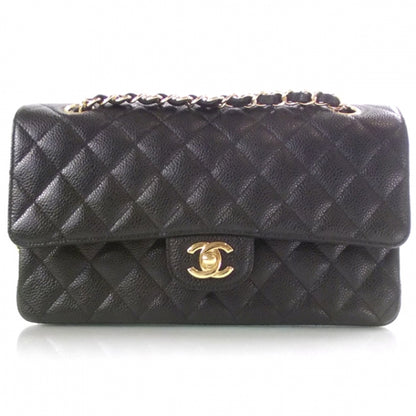 Chanel Caviar Quilted Medium Double Flap Black 1 of 12