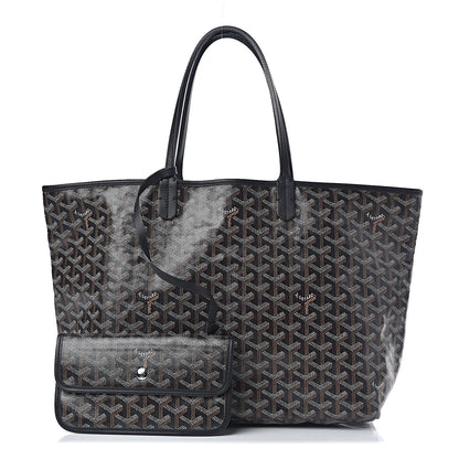 Goyard Goyardine Saint Louis PM Black 1 of 10