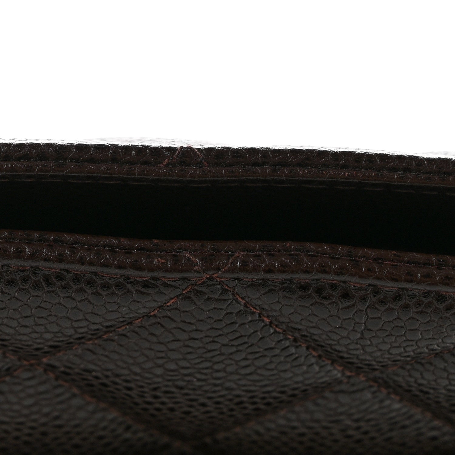 Chanel Caviar Quilted Medallion Tote Dark Brown 13 of 13