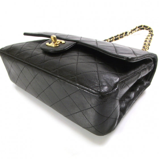 Lambskin Double Medium Flap Bag