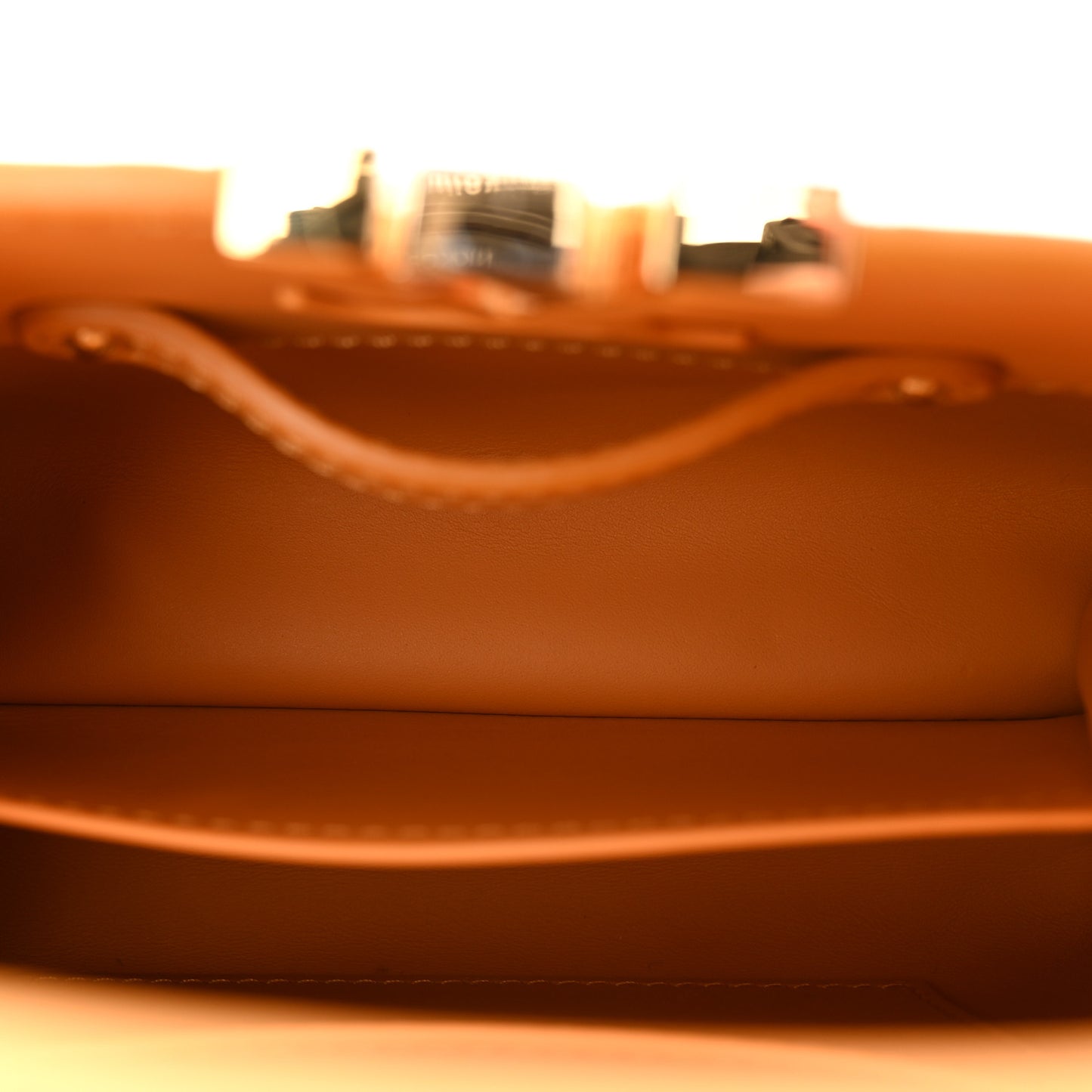 Calfskin LV Broderie Anglaise Mini Capucines Saffron