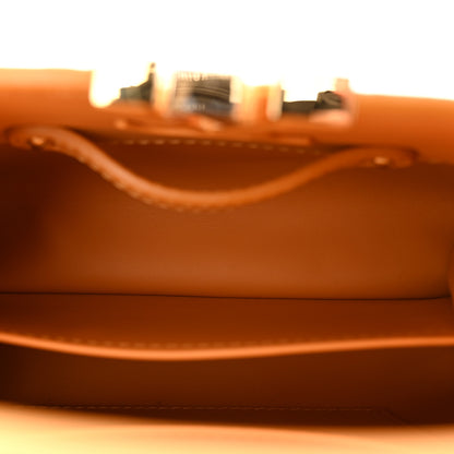 Louis Vuitton Calfskin LV Broderie Anglaise Mini Capucines Saffron 8 of 18