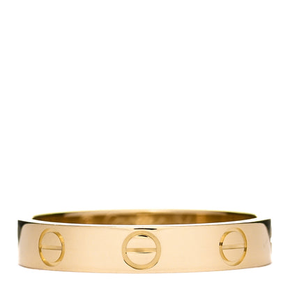Cartier 18K Yellow Gold 3.5mm LOVE Wedding Band Ring 54 7 1 of 4