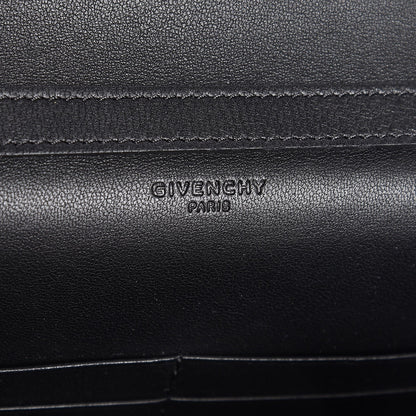 Givenchy Sugar Goatskin Pandora Chain Wallet Black 6 of 6