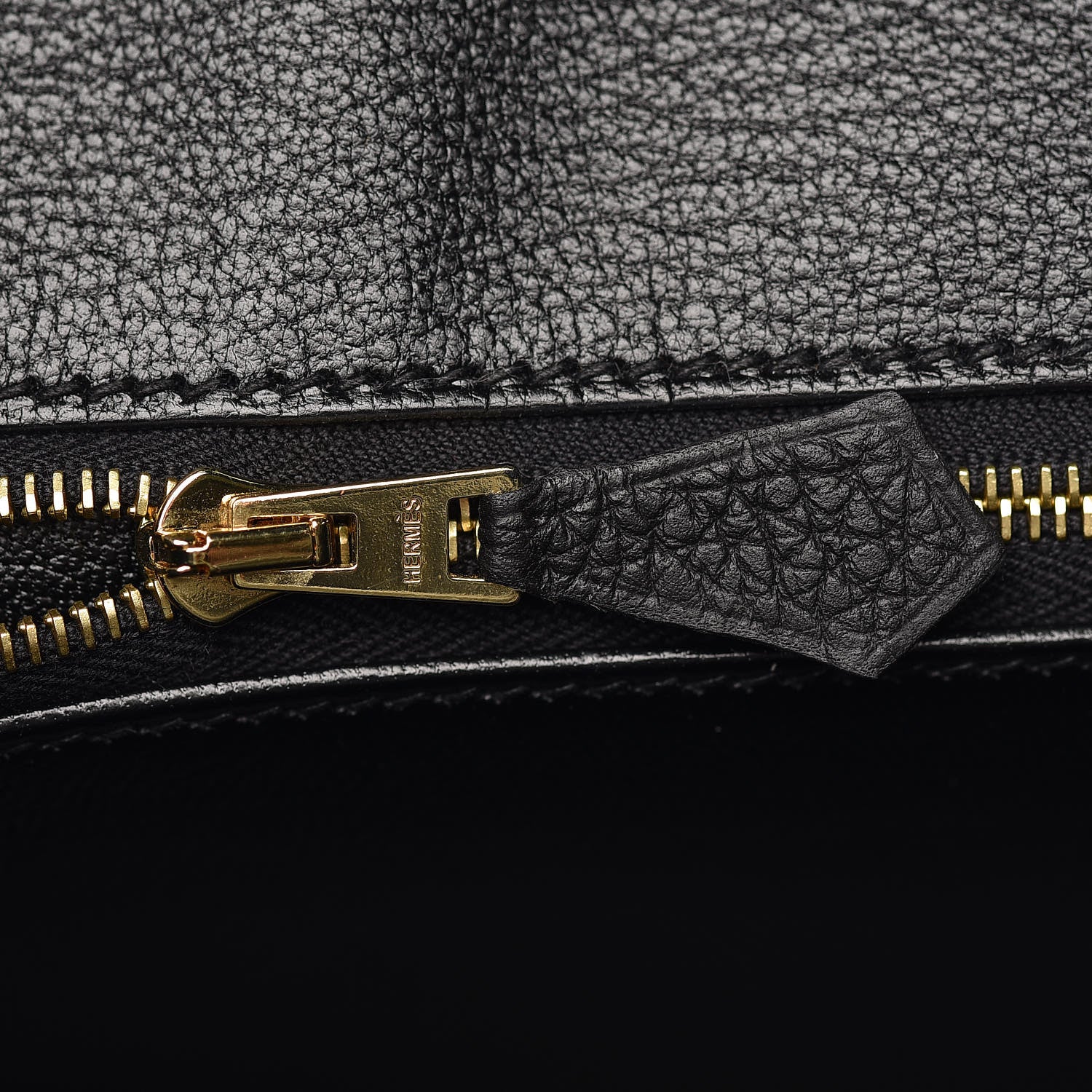 Hermes Togo Birkin 25 Black 17 of 29