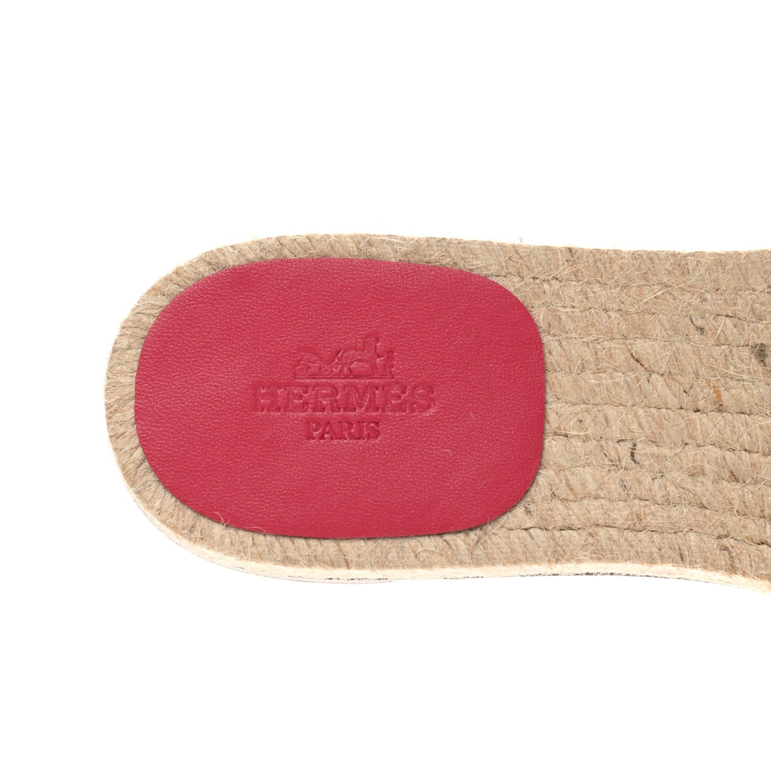 Hermes Nappa Famosa Espadrille Sandals 38 Rosa Framboise 6 of 8