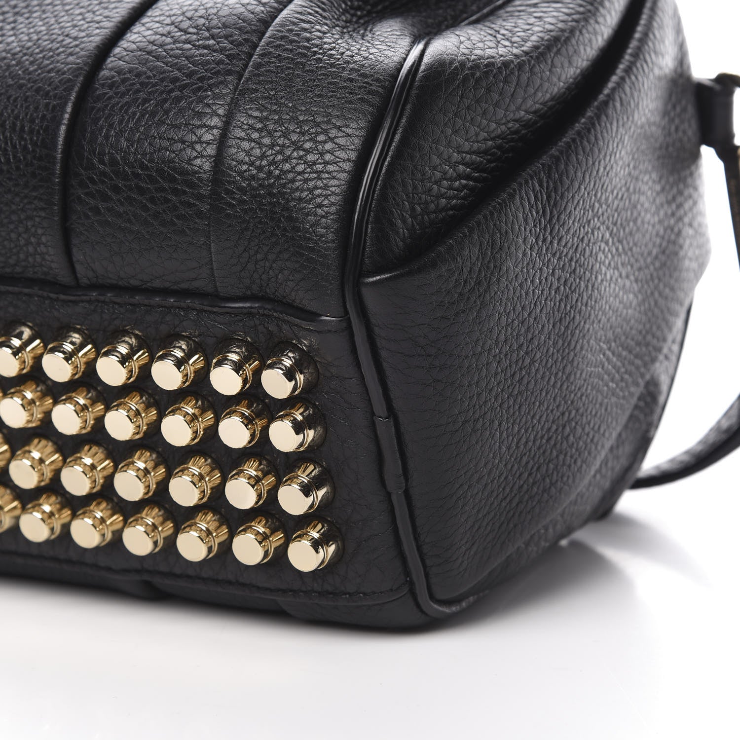 Alexander Wang Pebbled Lambskin Rockie Black Pale Gold Hardware 11 of 11