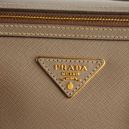 Prada Saffiano Lux Bowler Argilla 5 of 9