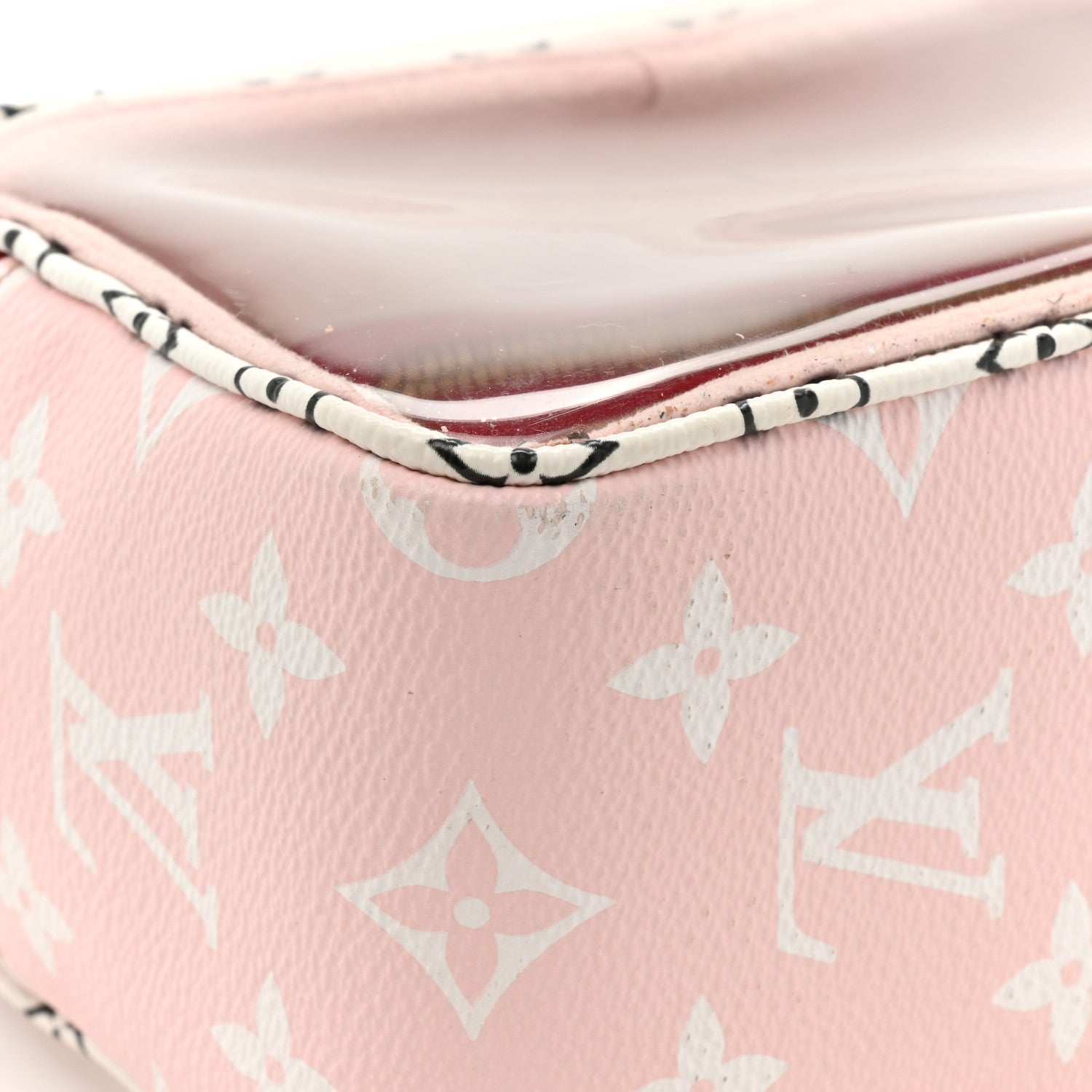 Louis Vuitton Monogram Giant Beach Pouch Rouge 11 of 12
