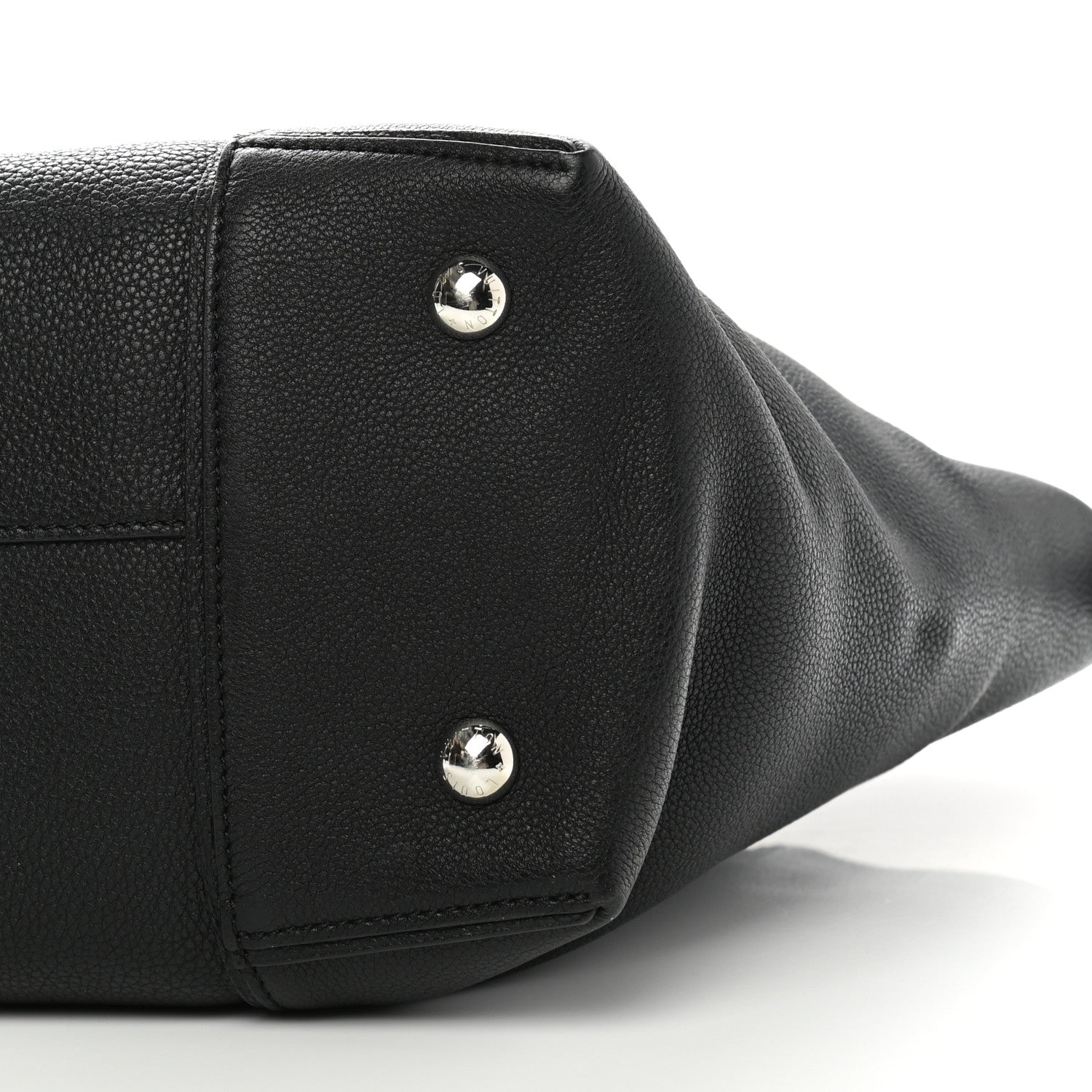 Louis Vuitton Veau Cachemire Soft Lockit MM Black 7 of 10