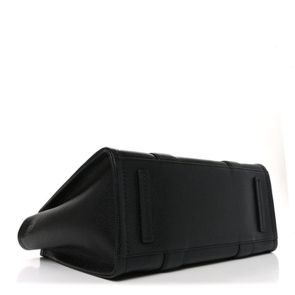 Marc Jacobs Grained Calfskin Medium The Tote Bag Black 4 of 9