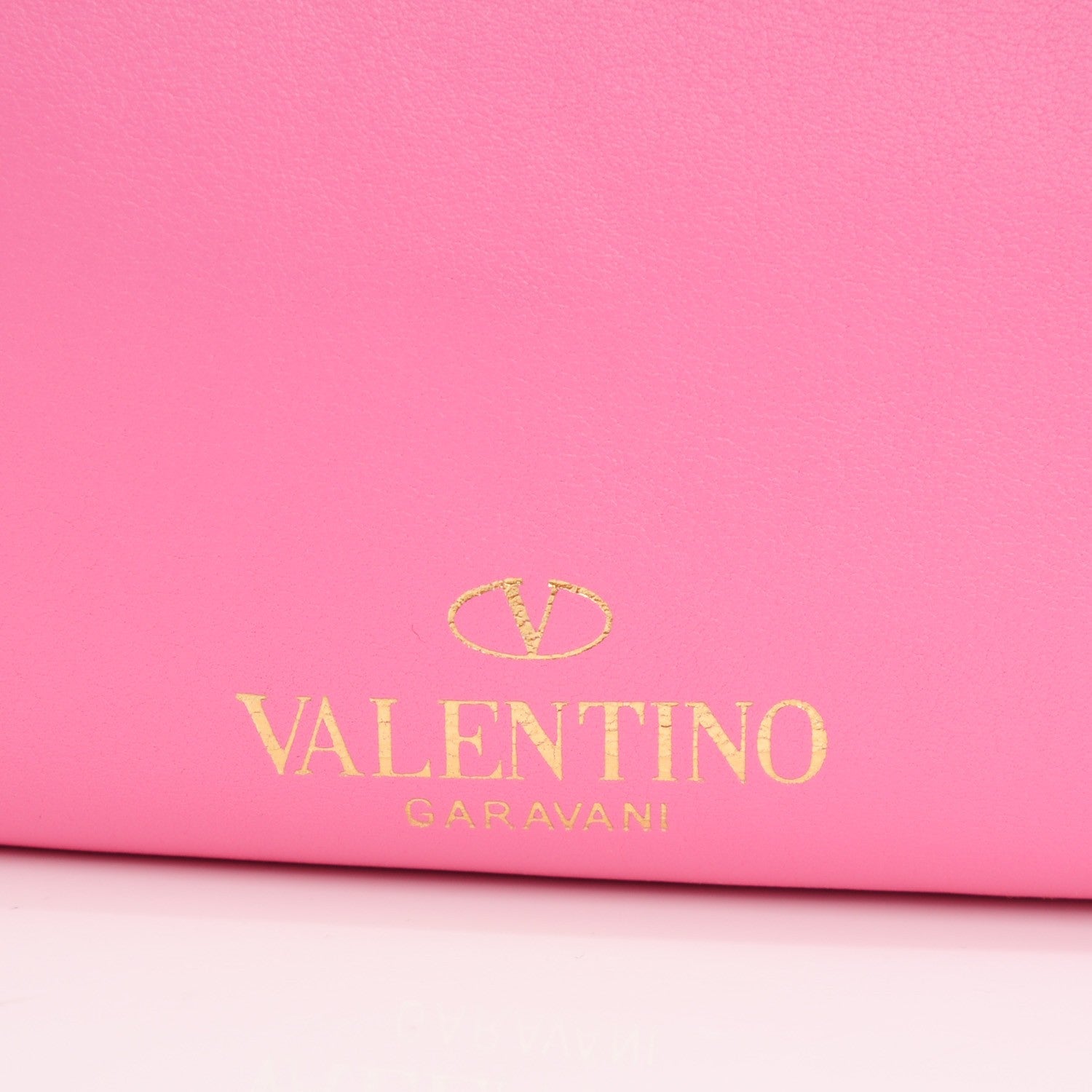 Valentino Garavani Vitello Small Monkey Scarab Tote Pink 6 of 7