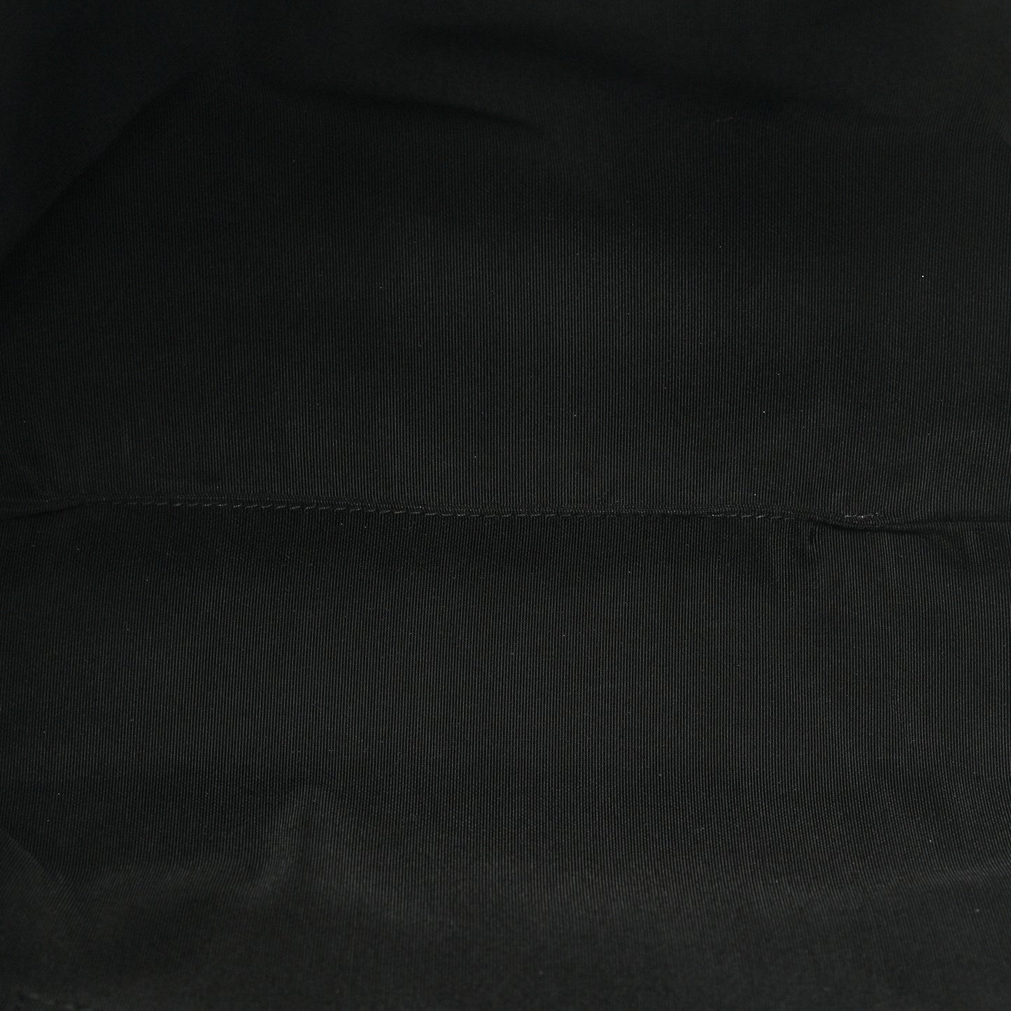 Calfskin Stitched Large Hobo Black