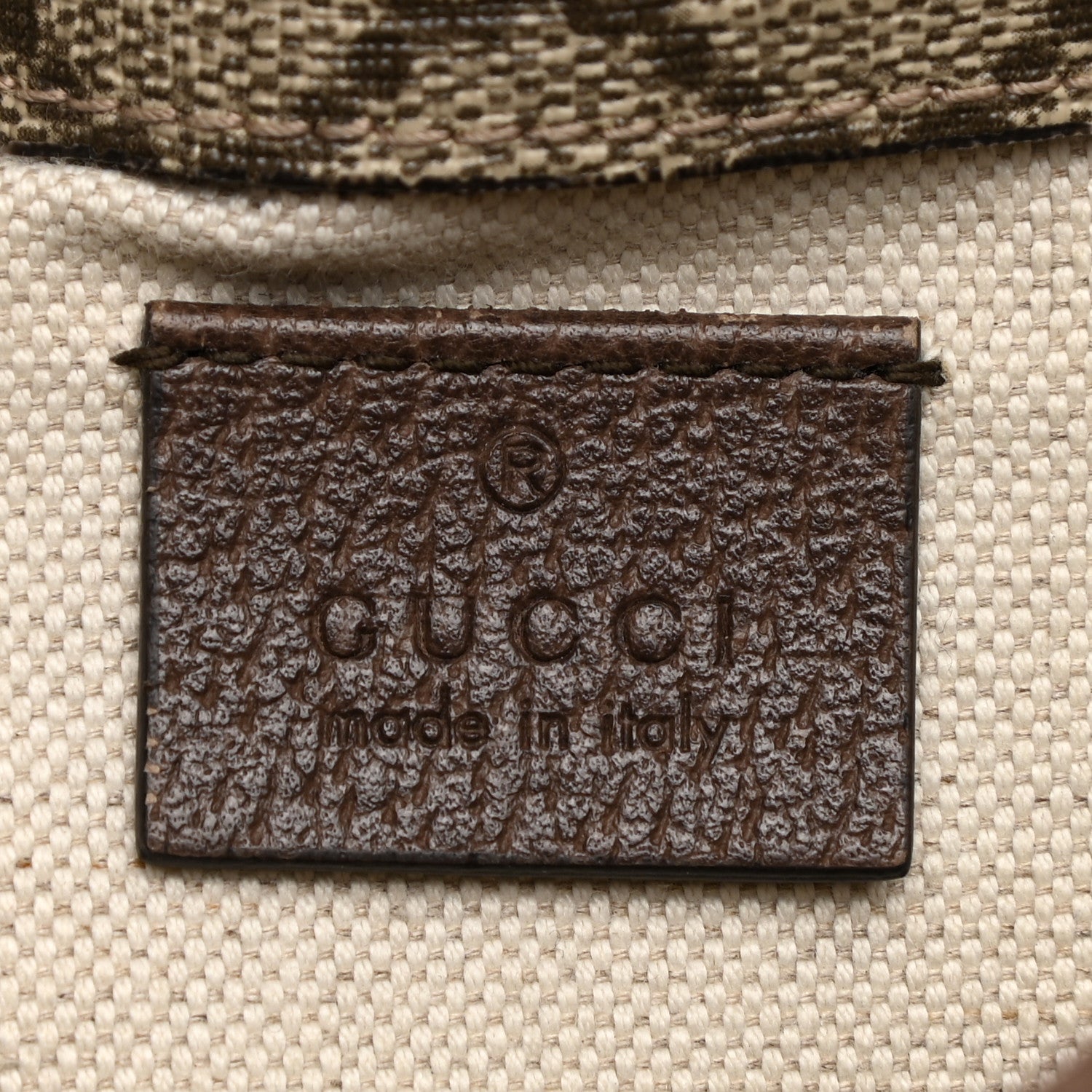 Gucci GG Supreme Monogram Neo Vintage Web Belt Bag Brown 6 of 10