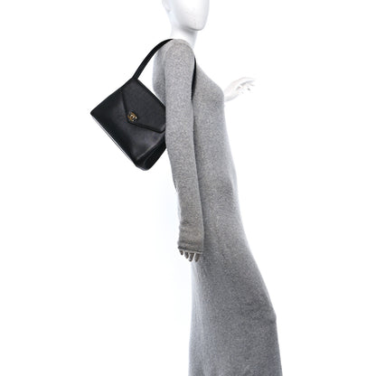 Chanel Caviar CC Envelope Flap Black 2 of 12