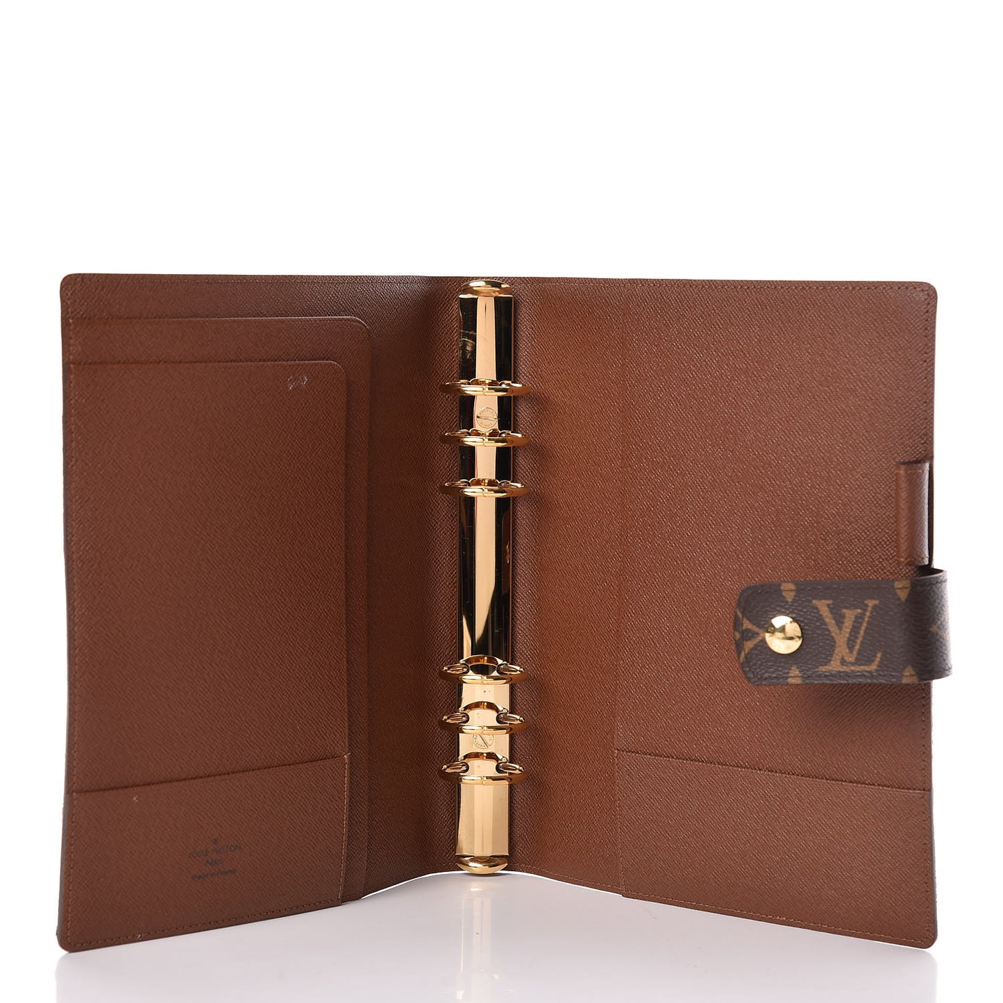 Monogram Large Ring Agenda Cover