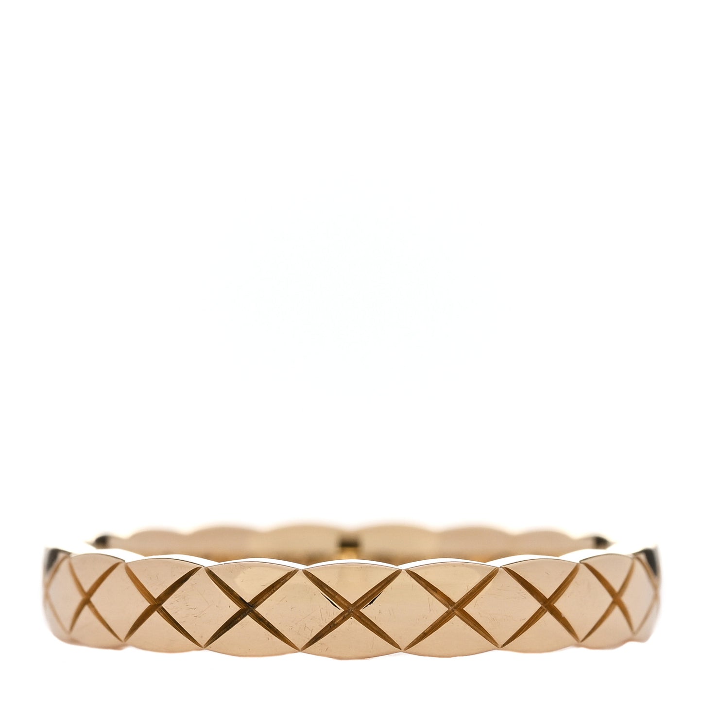 18K Yellow Gold Mini Coco Crush Ring 55 7.25
