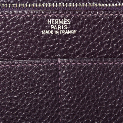Hermes Togo Dogon Duo Wallet Iris 7 of 8