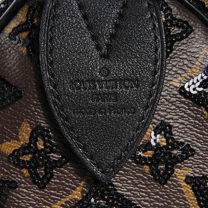 Louis Vuitton Monogram Sequins Eclipse Speedy 28 Black 8 of 8
