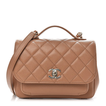Chanel Caviar Quilted Medium Business Affinity Flap Brown 1 of 11