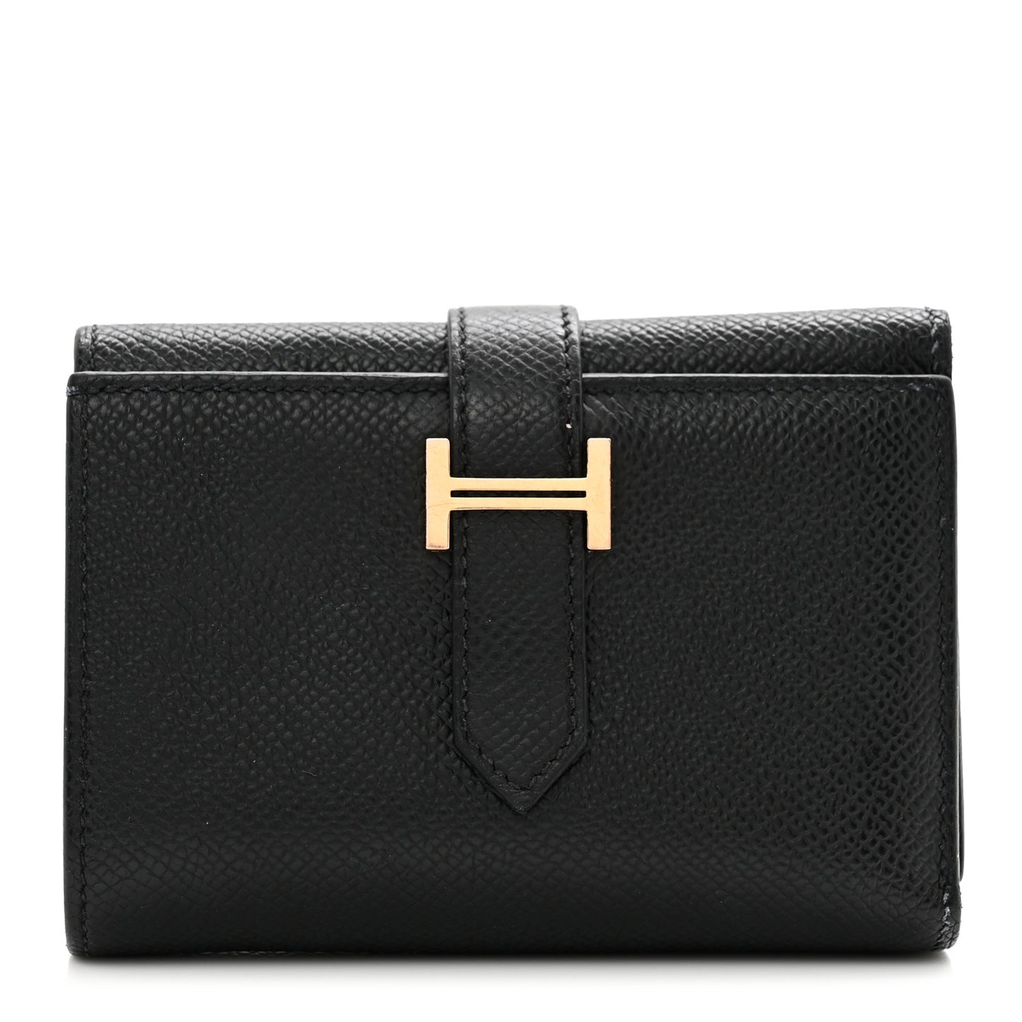 Epsom Tri-Fold Compact Bearn Wallet Black