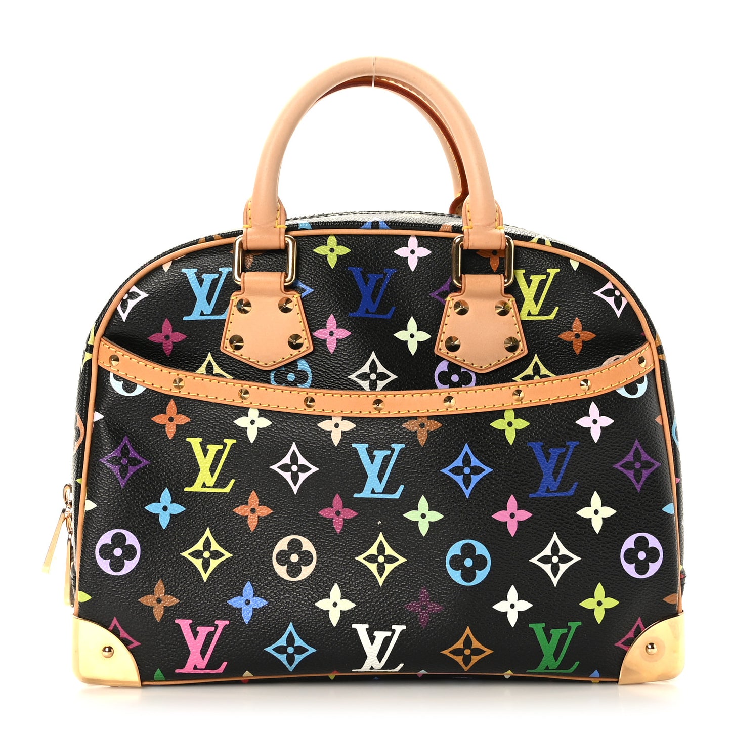 Monogram Multicolor Trouville Black