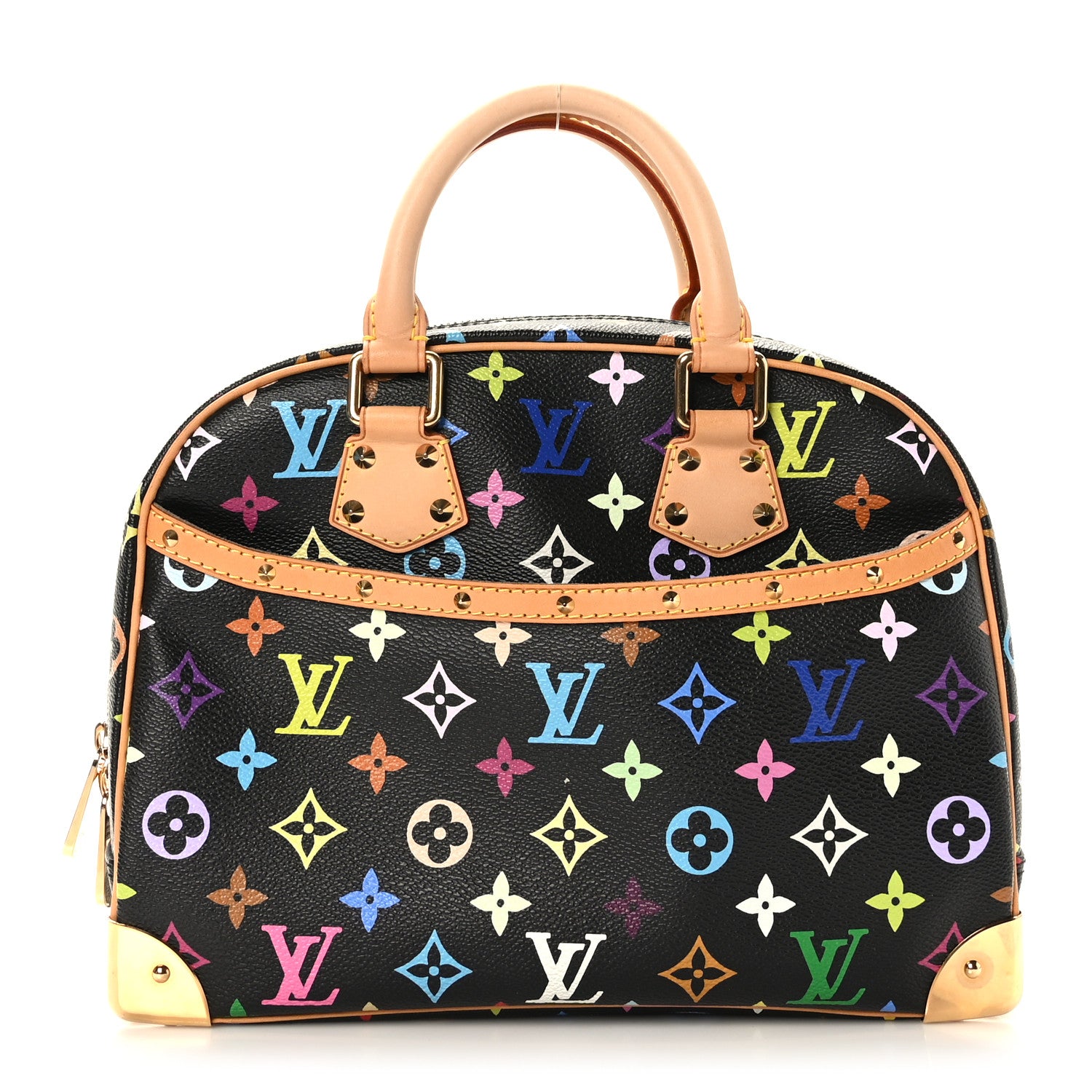 Louis Vuitton Monogram Multicolor Trouville Black 1 of 8