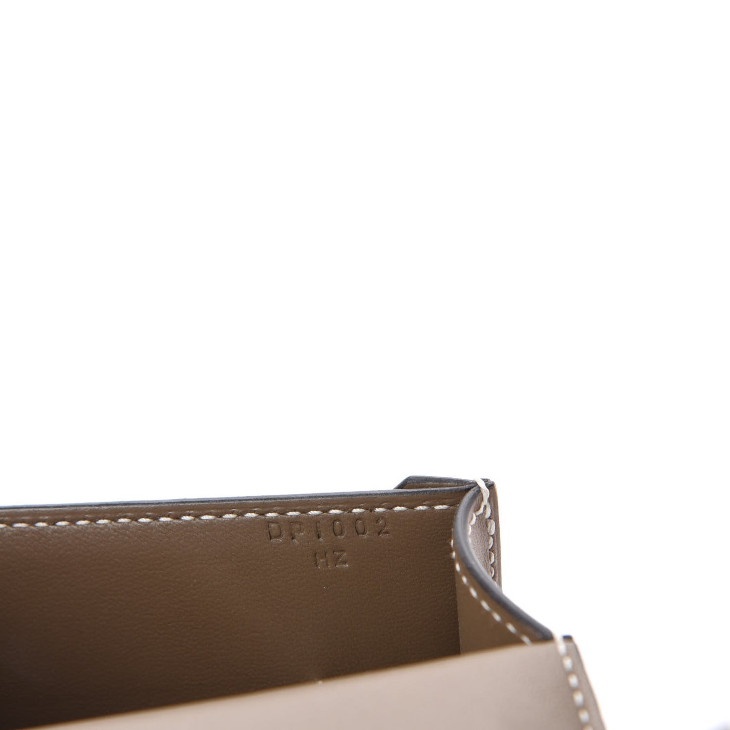 Tadelakt Mini Verrou Chaine Bag Etoupe