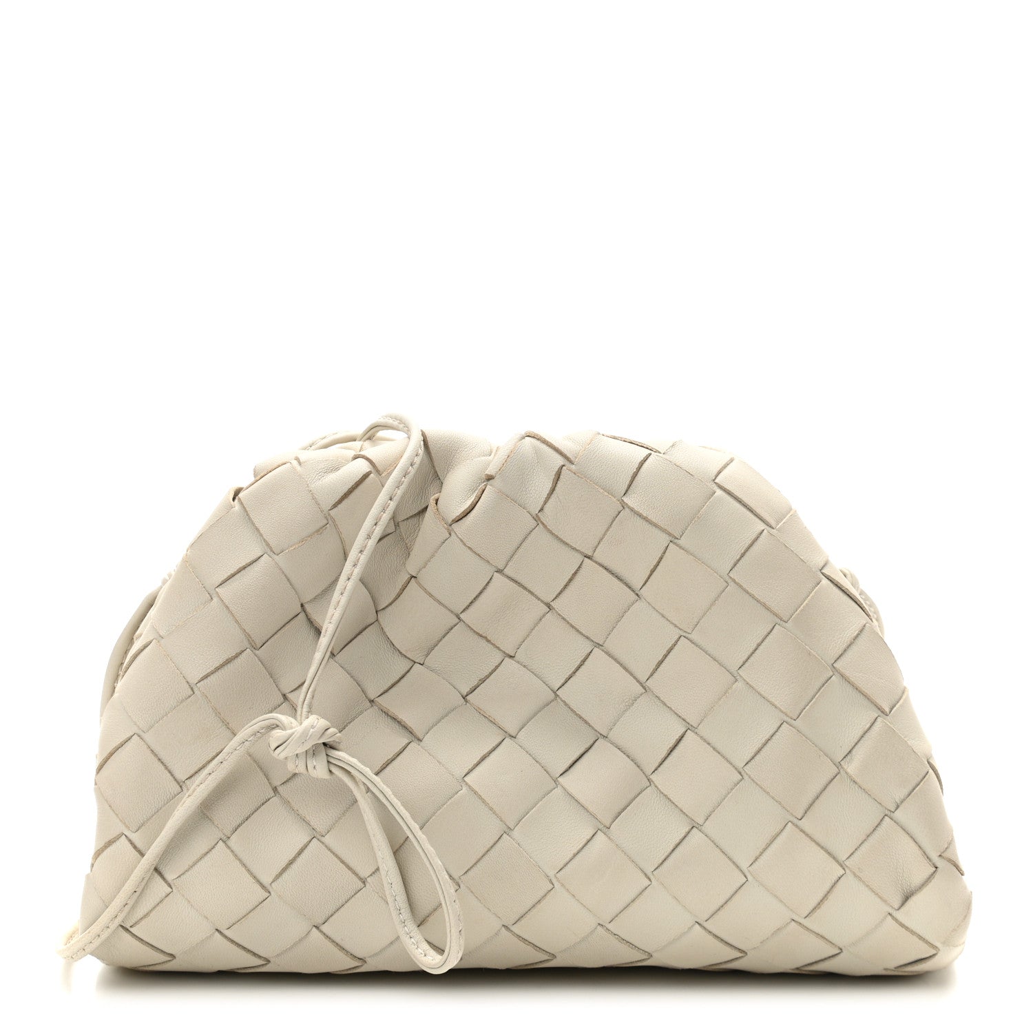 Bottega Veneta Nappa Intrecciato The Mini Pouch Plaster 1 of 10