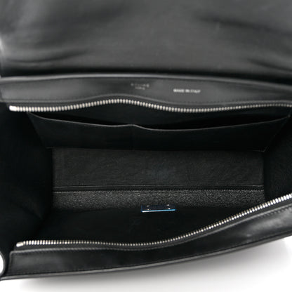Celine Shiny Goatskin Small Trapeze Black 4 of 9