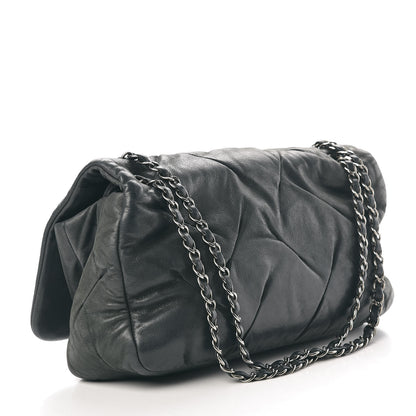 Chanel Iridescent Calfskin Glint Flap Grey 4 of 10