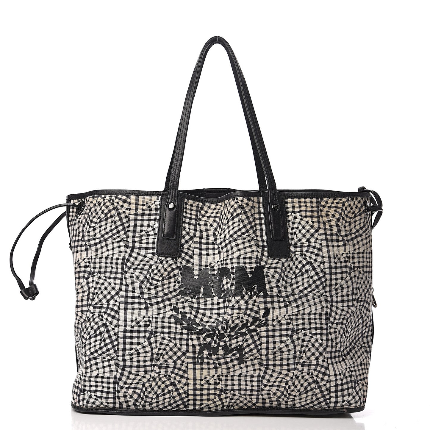 Visetos Large Liz Reversible Shopper Tote Black