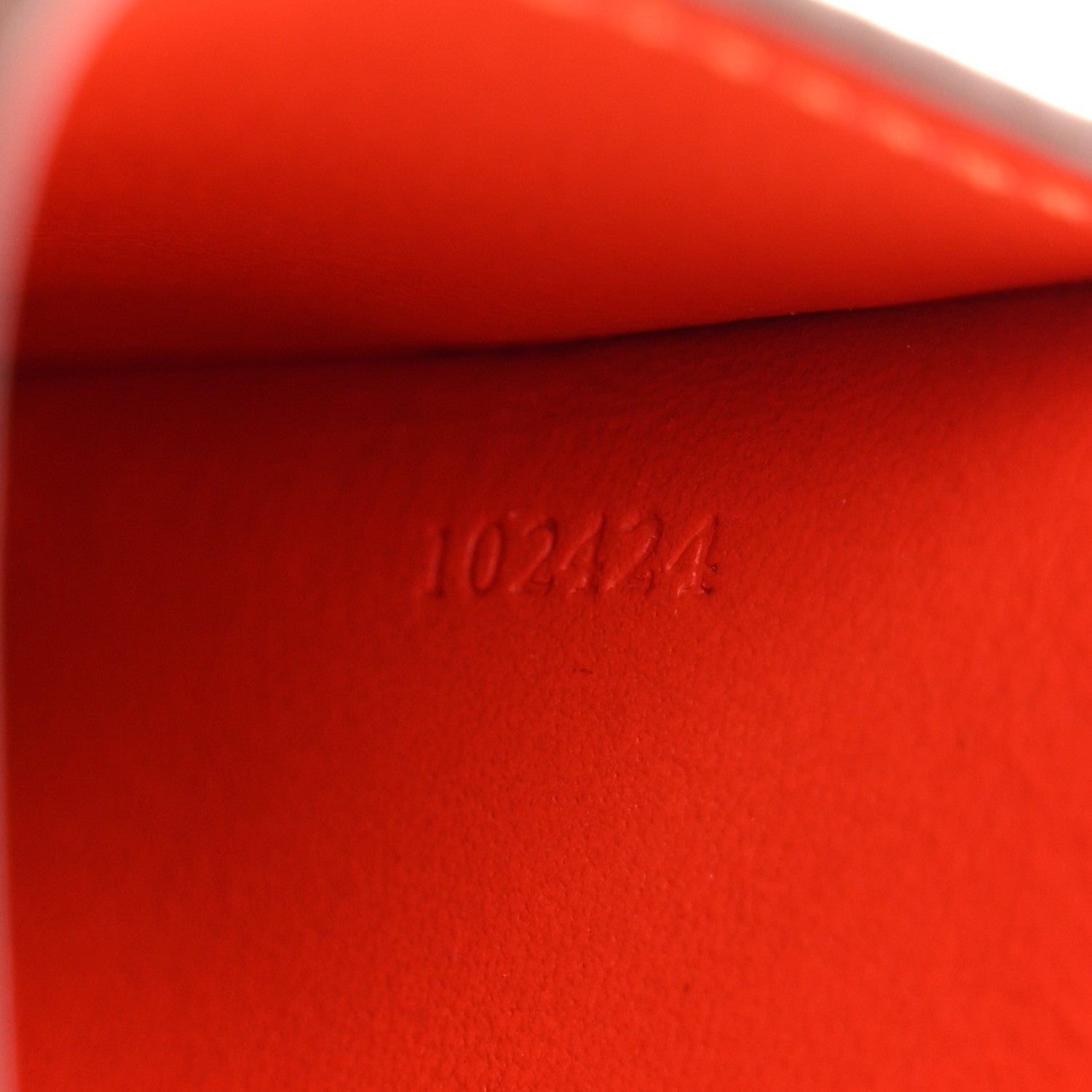 Loewe Calfskin Anxious Love Card Holder Brown 7 of 8