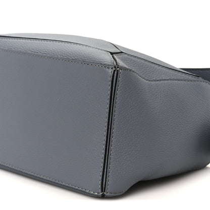 Loewe Soft Grained Calfskin Small Puzzle Bag Pearl Grey 11 of 11