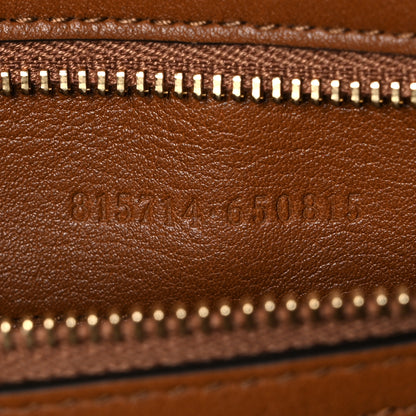 Gucci Roxy Calfskin Medium Blondie Top Handle Bag Brown 7 of 10