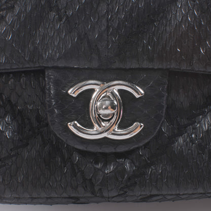 Chanel Python Ultimate Stitch Flap Black 5 of 10
