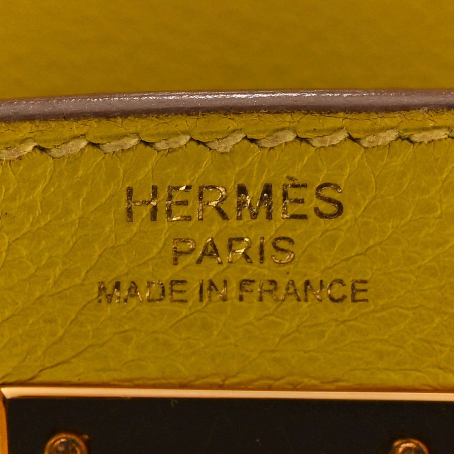 Hermes Evercolor Kelly Retourne 28 Lime 6 of 20
