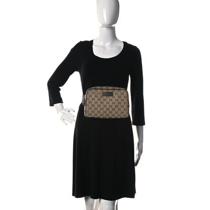 Gucci Monogram Belt Bag Dark Brown 2 of 9