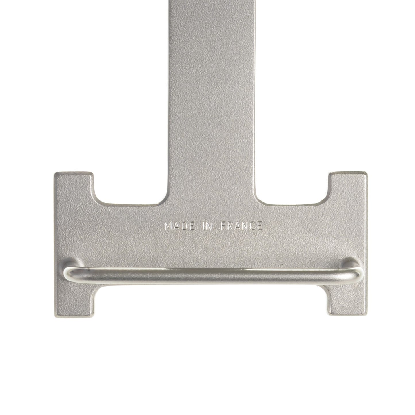 Brushed Palladium 32mm H Belt Buckle