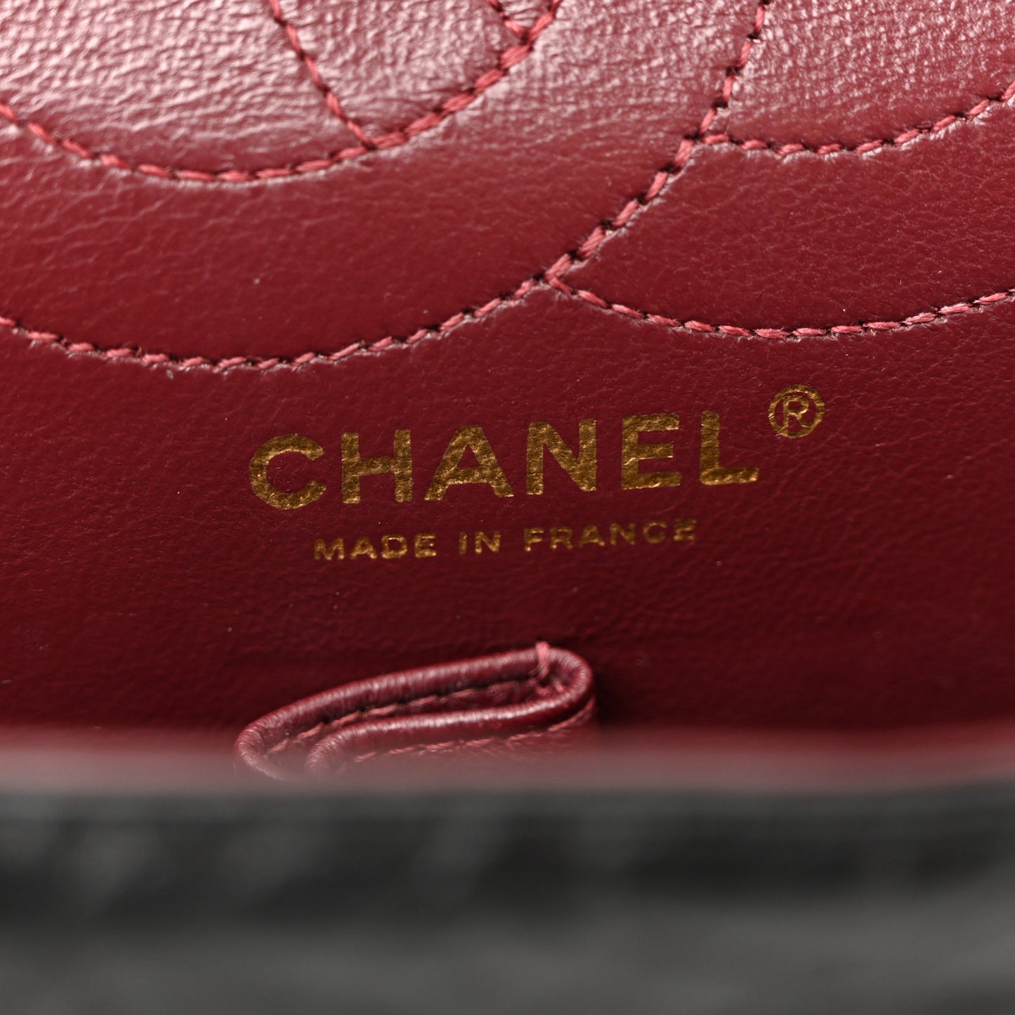 Aged Calfskin Quilted 2.55 Reissue 226 Flap Black