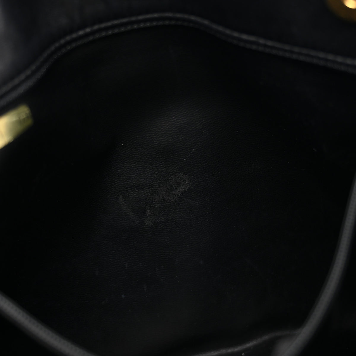 Chanel Lambskin CC Shoulder Bag Black 12 of 14