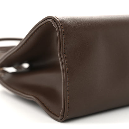 Telfar Vegan Leather Small Shopping Bag Chocolate 9 of 11