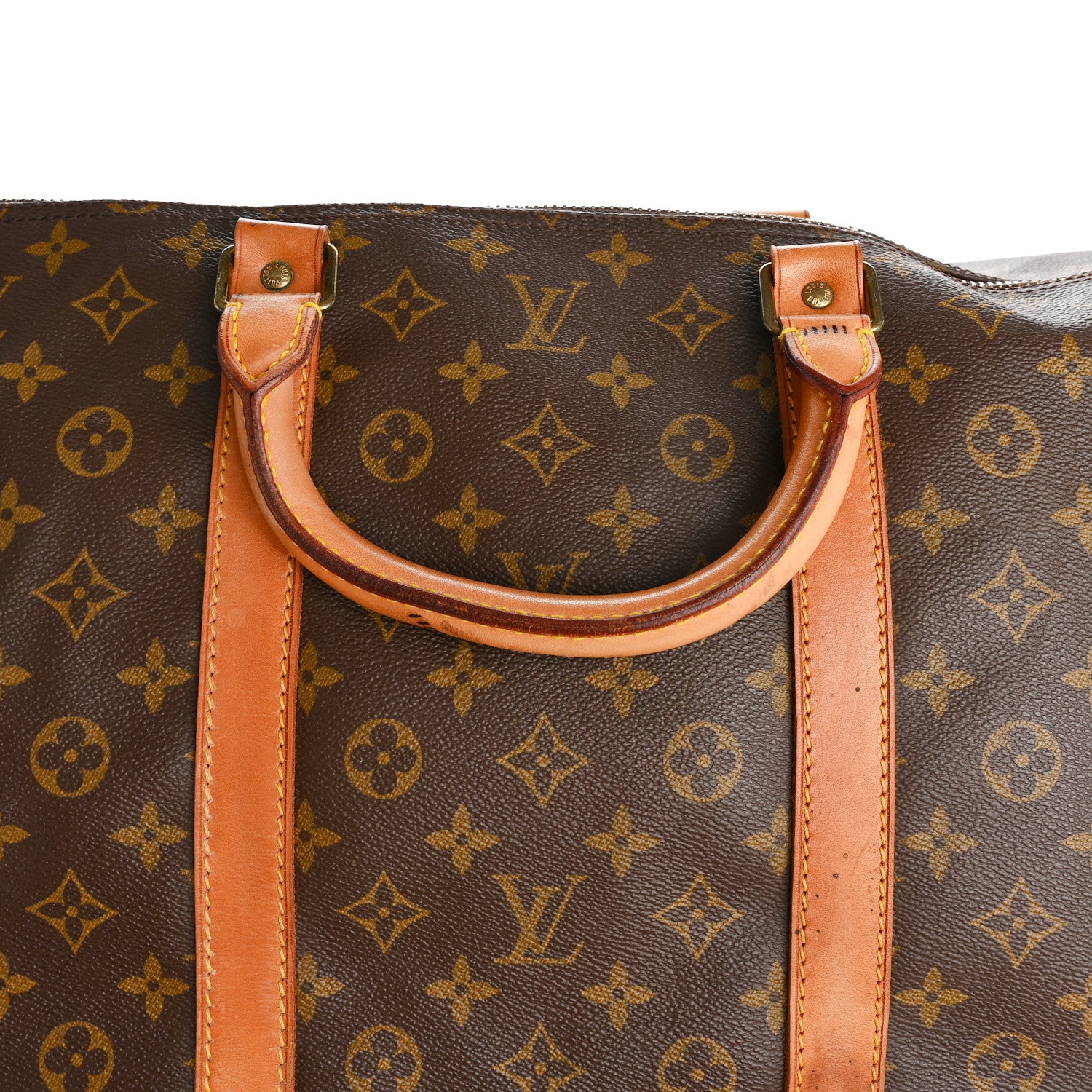 Louis Vuitton Monogram Keepall Bandouliere 60 17 of 19
