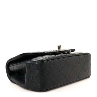 Chanel Caviar Quilted Extra Mini Flap Blue 4 of 11