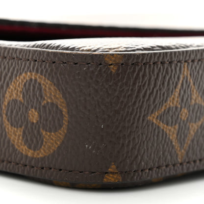 Louis Vuitton Monogram Pochette Felicie Chain Wallet Fuchsia 9 of 17