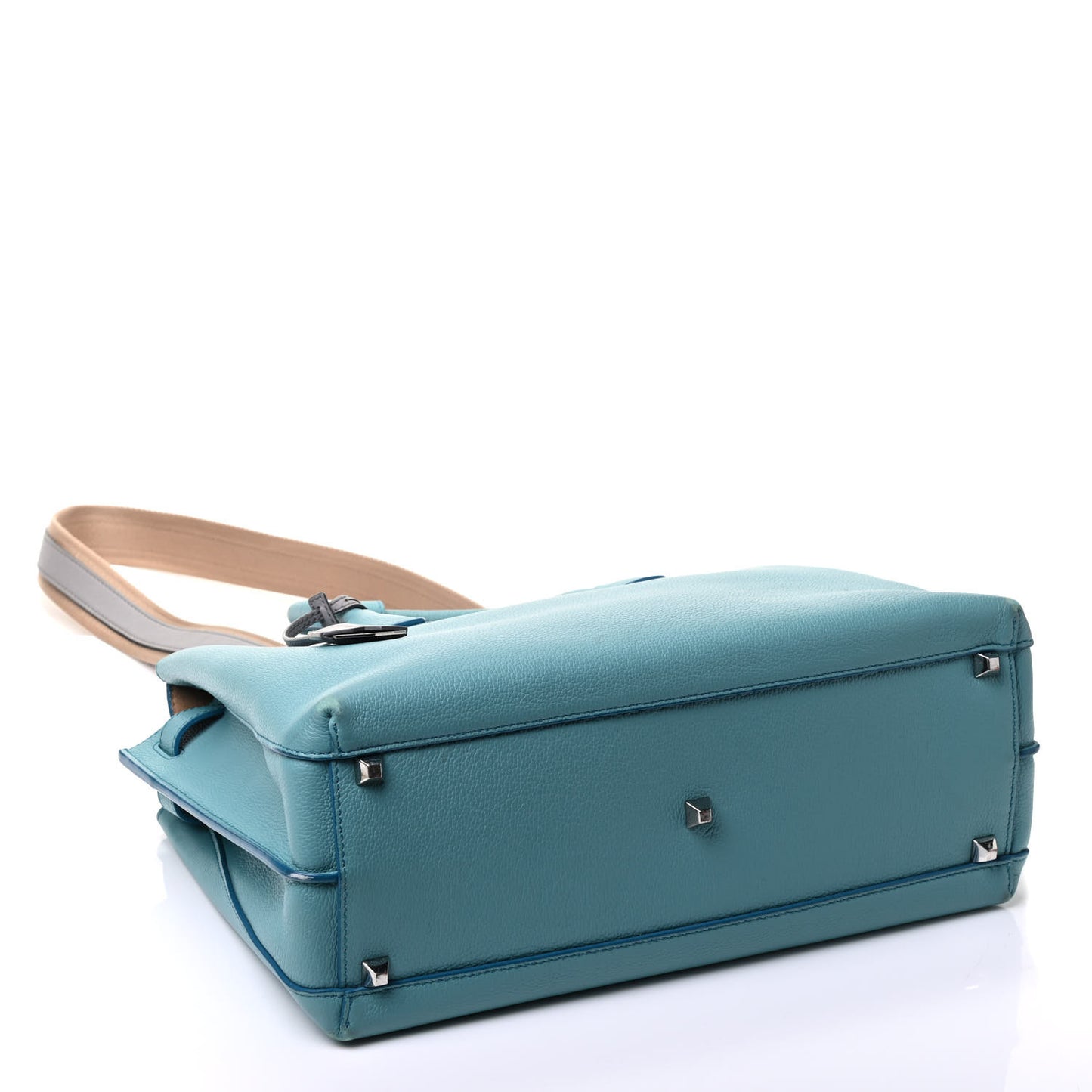Grained Calfskin Large Milla Tote