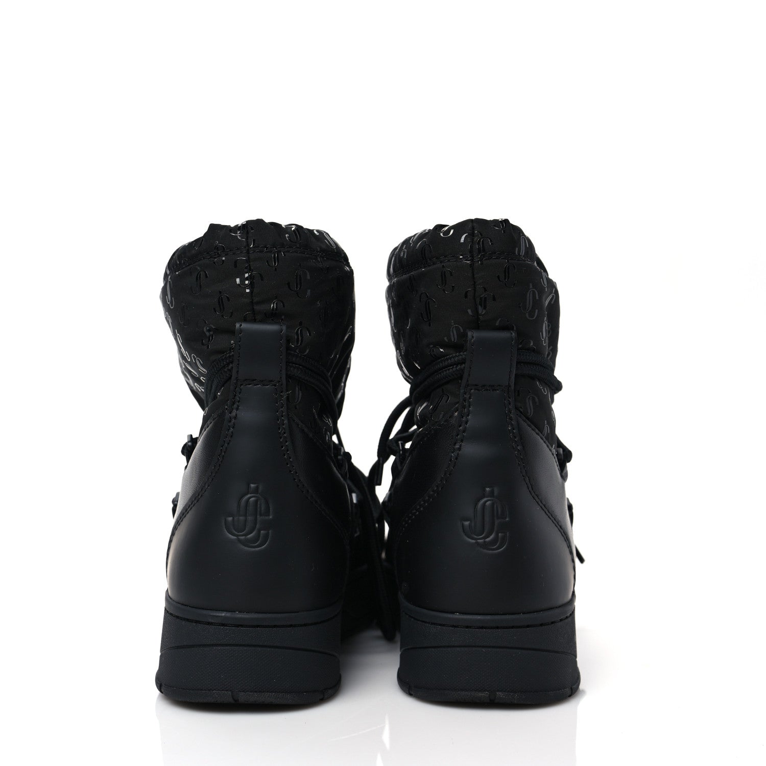 Jimmy Choo Nylon Wanaka Ankle Boots 39.5 Black 5 of 7