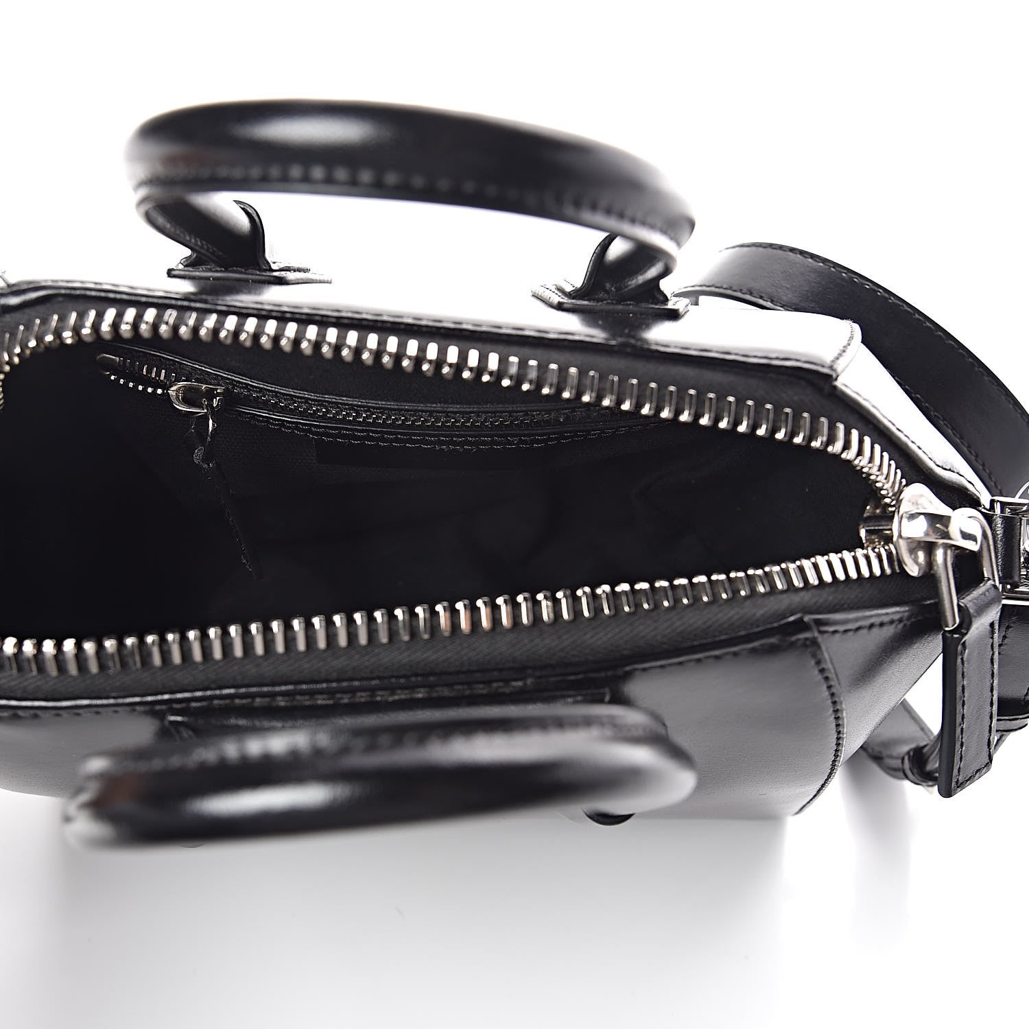 Givenchy Shiny Lord Calfskin Mini Antigona Black 5 of 9